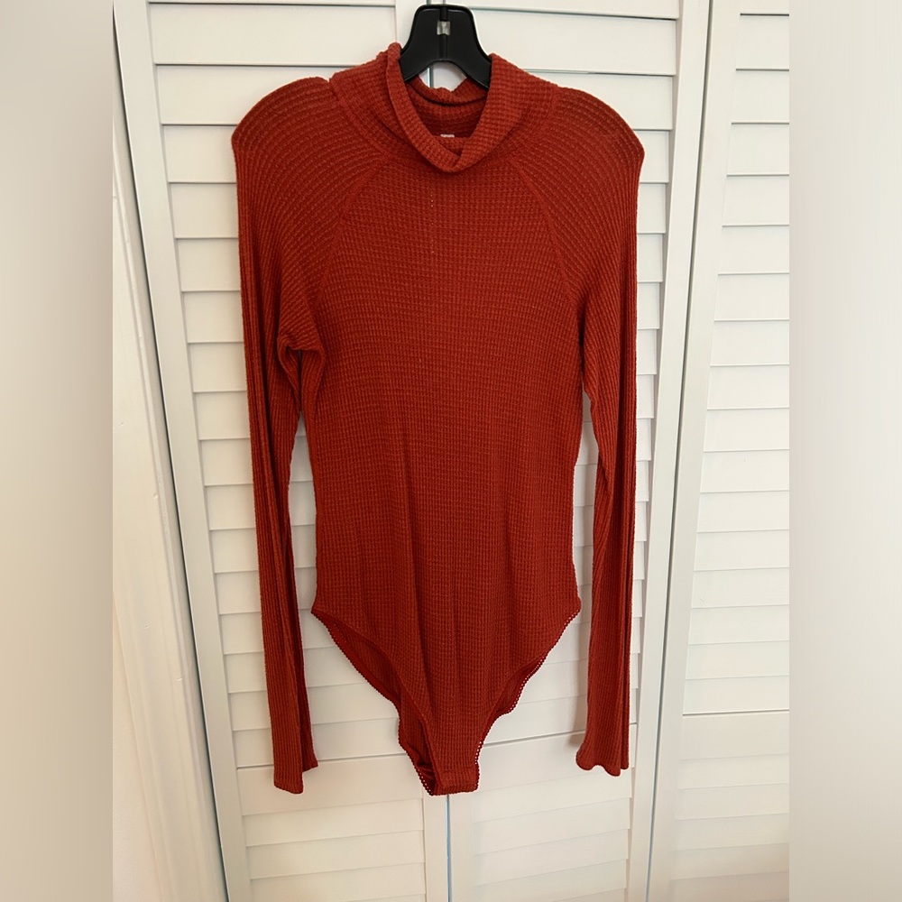 Free People bodysuit sz M